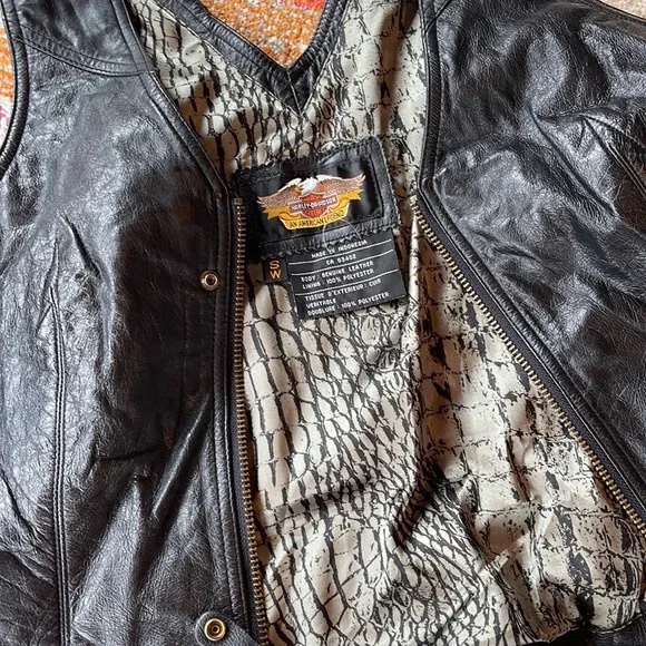 Vintage Harley-Davidson Vest - Picture 3 of 5